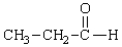 <strong>The IUPAC name for the compound is</strong> A) acetaldehyde B) propionaldehyde C) 1-ethanal D) propanal