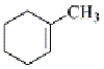 <strong>The correct IUPAC name for is</strong> A) 1-methyl-2-cyclohexene B) 2-methyl-1-cyclohexene C) 1-methylcyclohexene D) 3-methylcyclohexene