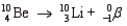 <strong>Which of the following is not a balanced nuclear equation?</strong> A) B) C) D)