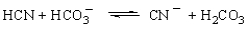 <strong>Which of the following statements is correct for the Bronsted-Lowry acid-base reaction </strong> A) HCO<sub>3</sub><sup>-</sup> is the conjugate base of HCN. B) HCN is the conjugate acid of HCO<sub>3</sub><sup>-</sup>. C) HCO<sub>3</sub><sup>-</sup> and CN<sup>-</sup> are a conjugate acid-base pair. D) More than one correct response. E) No correct response.
