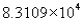 <strong>The measurement 8310.90 expressed in scientific notation becomes</strong> A) B) C) D)