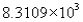 <strong>The measurement 8310.90 expressed in scientific notation becomes</strong> A) B) C) D)