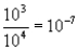 <strong>Which of the following mathematical expressions is correctly evaluated?</strong> A) B) 10<sup>3</sup> * 10<sup>4</sup> = 10<sup>12</sup> C) D) more than one correct response E) no correct response