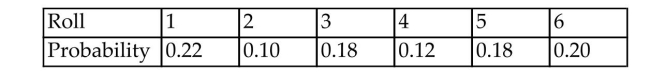 <strong>The table below shows the probabilities generated by rolling one die 50 times and recording the number rolled.Are the events A = { roll an odd number } and B = {roll a number less than or equal to two} disjoint? </strong> A) No B) Yes