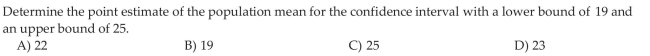 Choose the one alternative that best completes the statement or answers the question.