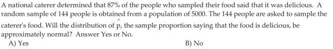 Describe the Sampling Distribution of a Sample Proportion