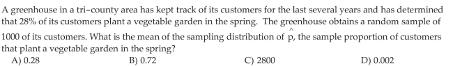 Describe the Sampling Distribution of a Sample Proportion