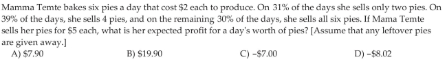 Interpret the Mean of a Discrete Random Variable as an Expected Value