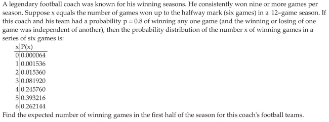 Interpret the Mean of a Discrete Random Variable as an Expected Value