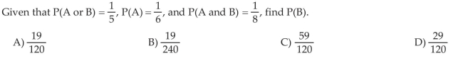 Use the General Addition Rule