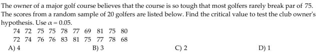 Choose the one alternative that best completes the statement or answers the question.