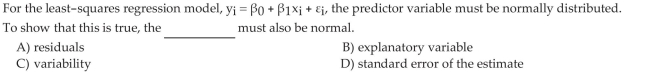 Verify That the Residuals Are Normally Distributed