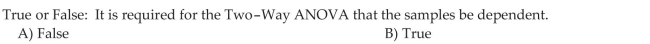 Conduct Analysis of Variance on the Randomized Complete Block Design