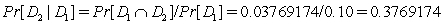 A If is an indicator variable for the default of firm 1,and for firm 2,then using the math in Chapter 34,Section 34.3,we see that the probability that both firms fail is We set ,i.e. ,