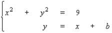<strong>Find the values of b such that the system has no solution.</strong> A) B) C) D) E) no solution