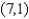 <strong>Find the maximum and minimum values of the objective function on the region in the figure. </strong> A) The maximum is at , The minimum is at . B) The maximum is at , The minimum is at . C) The maximum is at , The minimum is at . D) The maximum is at , The minimum is at . E) The maximum is at , The minimum is at .
