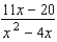 <strong>Find the partial fraction decomposition. </strong> A) B) C) D) E)