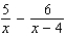<strong>Find the partial fraction decomposition. </strong> A) B) C) D) E)