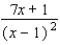 <strong>Find the partial fraction decomposition. </strong> A) B) C) D) E)