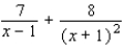 <strong>Find the partial fraction decomposition. </strong> A) B) C) D) E)