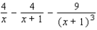 <strong>Find the partial fraction decomposition. </strong> A) B) C) D) E)