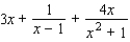 <strong>Find the partial fraction decomposition. </strong> A) B) C) D) E)