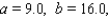 <strong>Approximate the area of a parallelogram that has sides of lengths a and b (in feet) if one angle at a vertex has measure . </strong> A) 95.2 B) 110.3 C) 89.3 D) 88.4 E) 92.6
