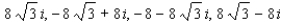 <strong>Find the four fourth roots of .</strong> A) B) C) D) E)