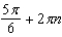 <strong>Find all solutions of the equation. </strong> A) for every integer n. B) for every integer n. C) for every integer n. D) for every integer n. E) for every integer n.