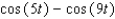 <strong>Express as a sum or difference. </strong> A) B) C) D) E)