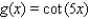 <strong>Use the graph of f to find the simplest expression g(x) such that the equation f (x) = g (x) is an identity. </strong> A) B) C) D) E)