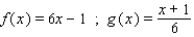 <strong>Use the theorem on inverse functions to determine whether f and g are inverse functions of each other. </strong> A) f and g are not inverse functions of each other. B) f and g are inverse functions of each other.