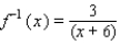<strong>Find the inverse function of . </strong> A) B) C) D) E)