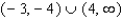 <strong>Find all values of   such that     .</strong> A)   B)   C)   D)   E)   <div style=padding-top: 35px> 