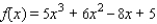 <strong>Use synthetic division to find     ;  </strong> A) f ( 3 ) = 80 B) f ( 3 ) = 165 C) f ( 3 ) = 189 D) f ( 3 ) = 170 E) f ( 3 ) = 5 <div style=padding-top: 35px> 