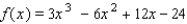 <strong>Find a polynomial   of degree   that has the indicated zeros and satisfies the given condition.  </strong> A)   B)   C)   D)   E)   <div style=padding-top: 35px> 
