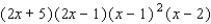 <strong>Find a factored form with integer coefficients of the polynomial f shown in the figure.    </strong> A)   B)   C)   D)   E)   <div style=padding-top: 35px> 