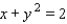 <strong>Find a formula that expresses the fact that P(x, y) is a distance 2 away from the origin.</strong> A) B) C) D) E)