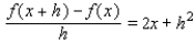 <strong>Simplify the difference quotient for </strong> A) B) C) D) E)