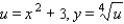 <strong>Find a composite function form for y if: </strong> A) B) C) D) E)