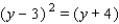 <strong>Find an equation for the set of points in an xy-plane that are equidistant from the point P and the line l. </strong> A) B) C) D) E)