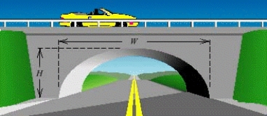 <strong>An arch of a bridge is semi-elliptical, with major axis horizontal. The base of the arch is 30 feet across, and the highest part of the arch is 10 feet above the horizontal roadway, as shown in the figure. Find the height of the arch 7 feet from the center of the base. </strong> A) 12.1 ft B) 8.8 ft C) 17.7 ft D) 11.0 ft E) 7.3 ft