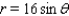 <strong>Find a polar equation in r and that has the same graph as the equation in x and y. </strong> A) B) C) D) E)