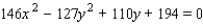 <strong>Find an equation in x and y for the polar equation. </strong> A) B) C) D) E)