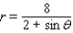 <strong>Find a polar equation of the conic with focus at the pole that has the eccentricity and equation of directrix. </strong> A) B) C) D) E)