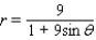 <strong>Find a polar equation in r and of the parabola with focus at the pole and the given vertex. </strong> A) B) C) D) E)