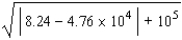 <strong>Approximate the real-number expression. Express the answer in scientific notation accurate to four significant figures. </strong> A) B) C) D) E)