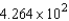 <strong>Approximate the real-number expression. Express the answer in scientific notation accurate to four significant figures. </strong> A) B) C) D) E)