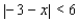 <strong>The two given numbers are coordinates of points and , respectively, on a coordinate line. Express the indicated statement as an inequality involving the absolute value symbol. , is at least </strong> A) B) C) D) E)