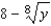 <strong>Rewrite the expression using a radical. </strong> A) B) C) D) E)